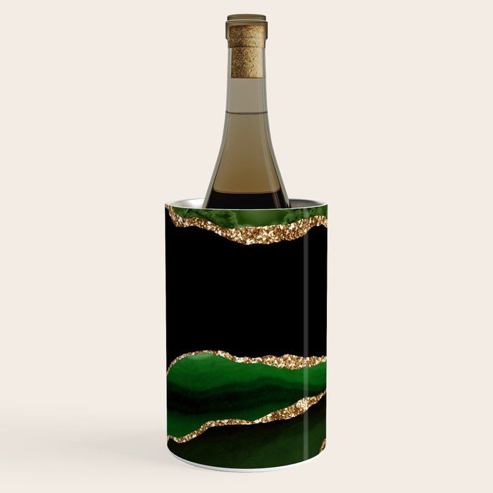 Emerald Marble Glamour Landscapes Wine Chiller Gallery Image 1