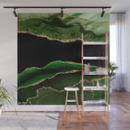 Emerald Marble Glamour Landscapes Wall Mural Gallery Image 1