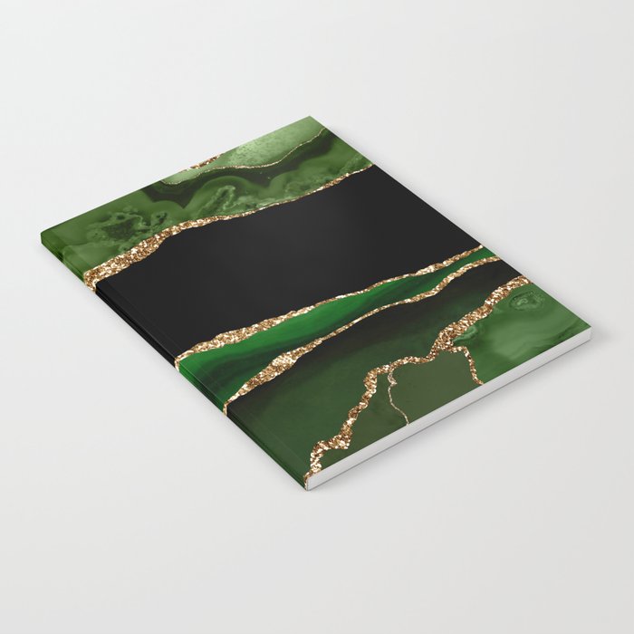 Emerald Marble Glamour Landscapes Notebook Gallery Image 2