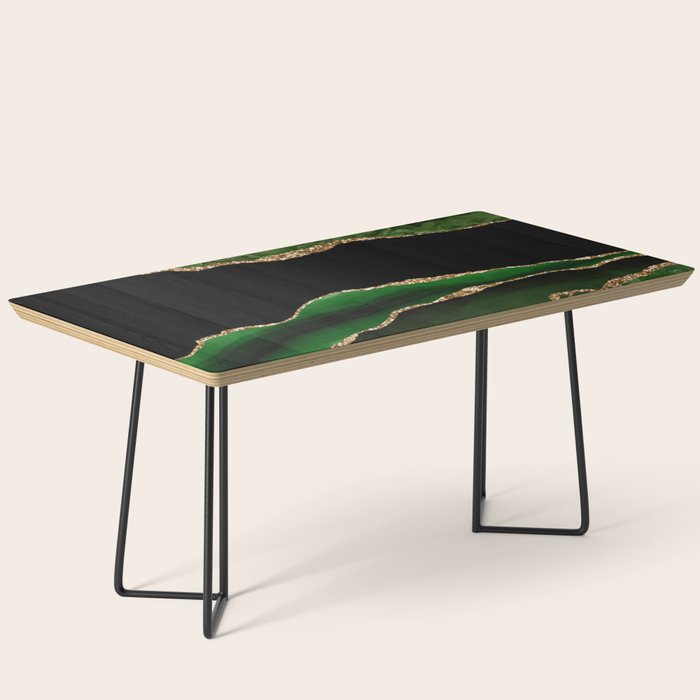 Emerald Marble Glamour Landscapes Coffee Table Gallery Image 1