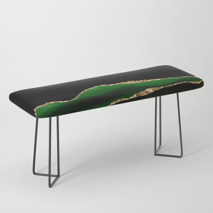 Emerald Marble Glamour Landscapes Bench Gallery Image 1