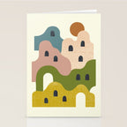 Adobe Village at Sunset Stationery Card Gallery Image 2