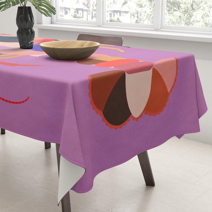 Abstract Lobster Tablecloth Gallery Image 3