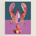 Abstract Lobster Jigsaw Puzzle Gallery Image 1