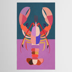 Abstract Lobster Tablecloth Gallery Image 2
