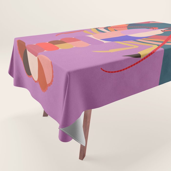 Abstract Lobster Tablecloth Gallery Image 1
