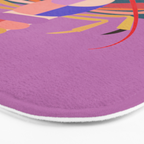 Abstract Lobster Bath Mat Gallery Image 3