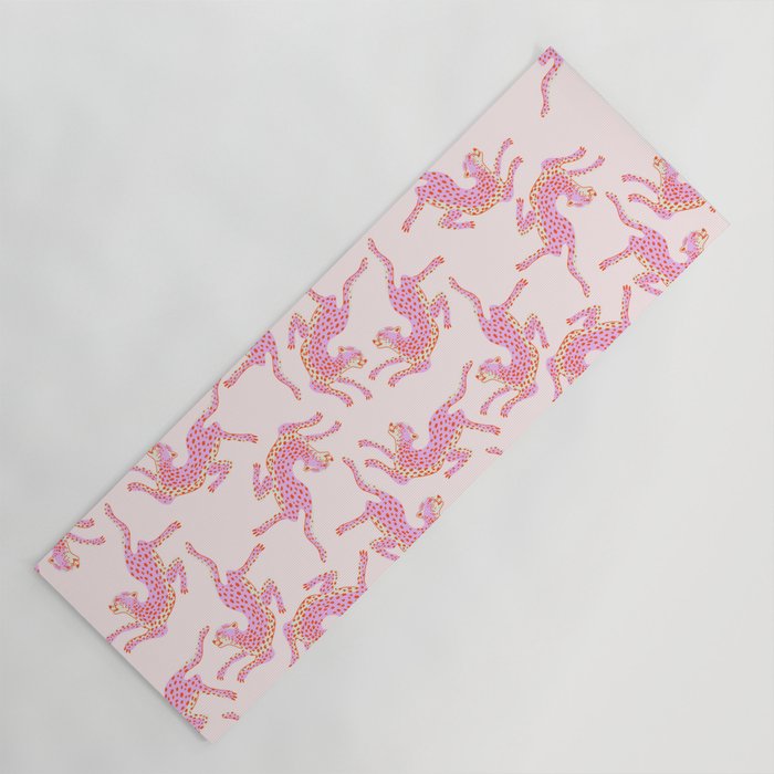 Just pink jungle life Yoga Mat Gallery Image 1