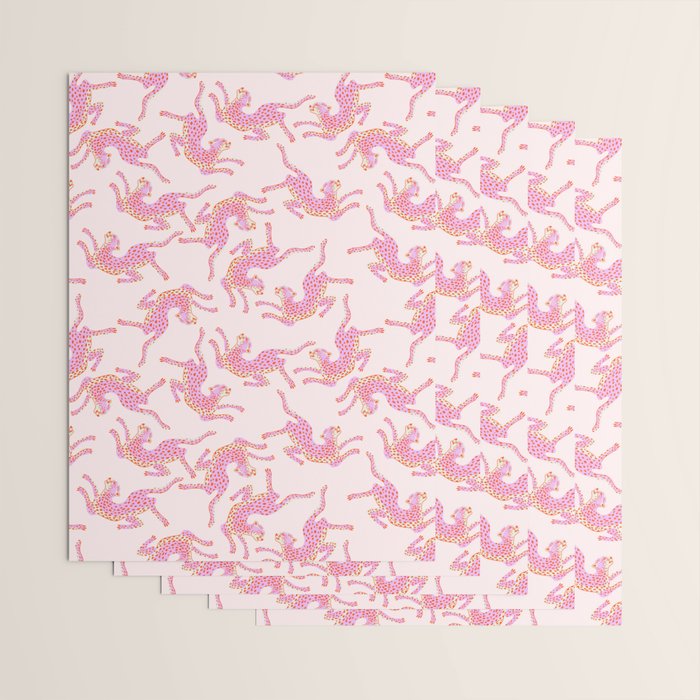 Just pink jungle life Wrapping Paper Gallery Image 3