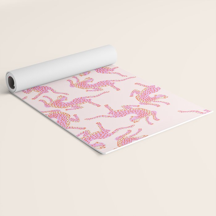 Just pink jungle life Yoga Mat Gallery Image 2