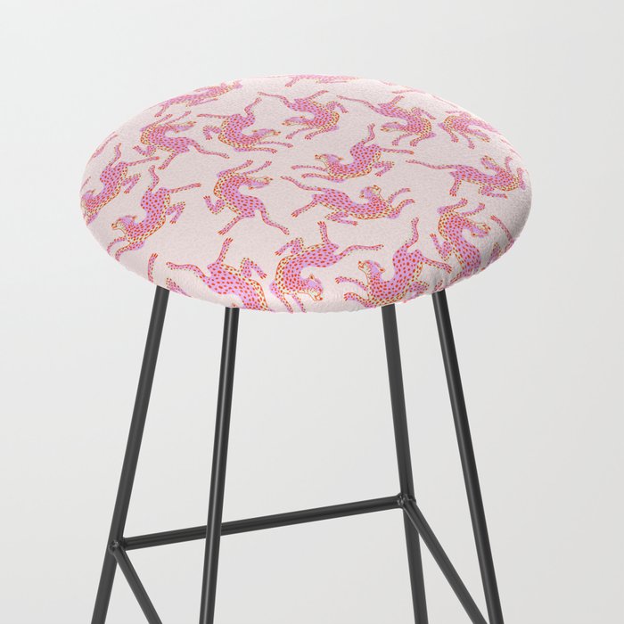 Just pink jungle life Stool Gallery Image 2