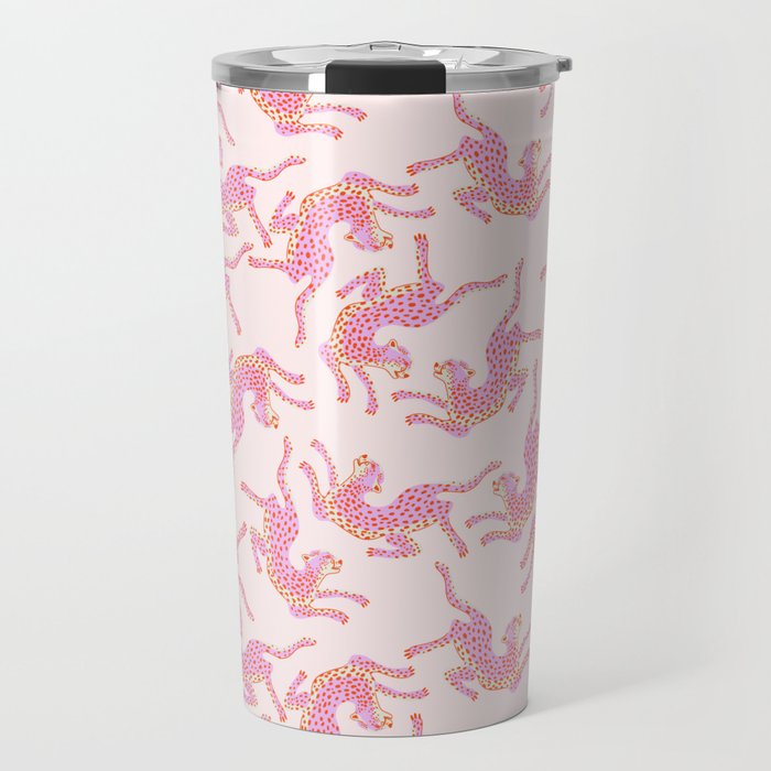Just pink jungle life Travel Mug Gallery Image 1