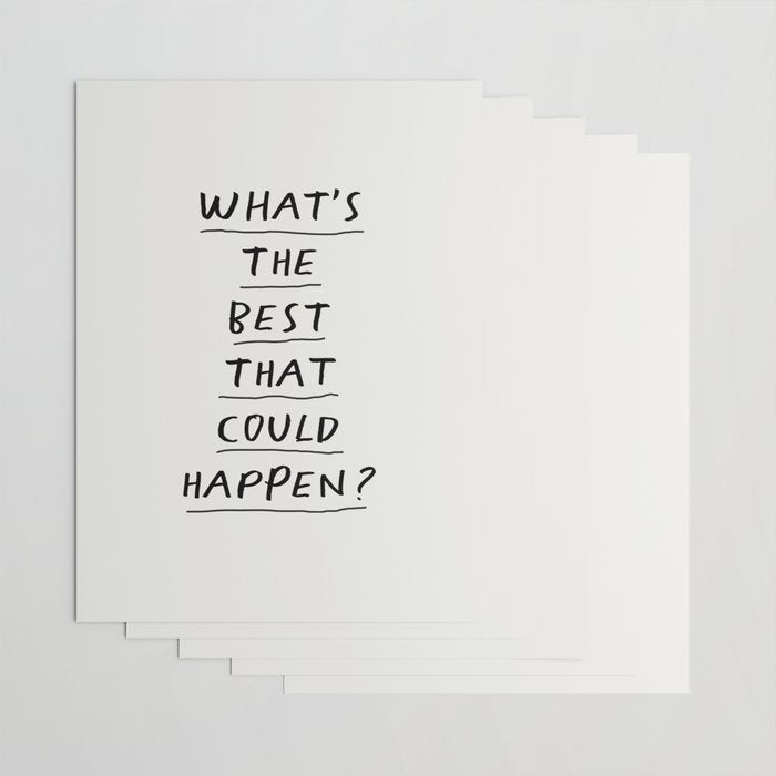 What's The Best That Could Happen Wrapping Paper Gallery Image 3