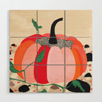 Pumpkin Wood Wall Art Gallery Image 1