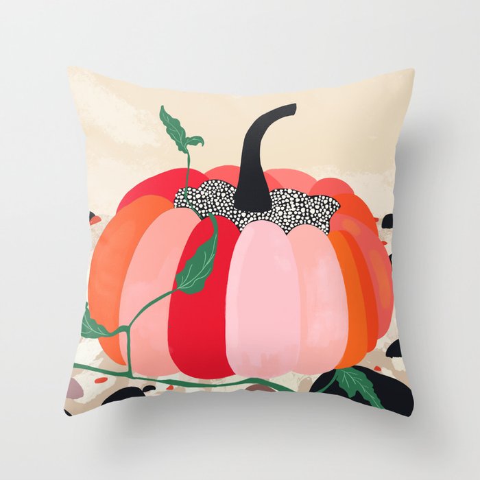 Pumpkin Throw Pillow Gallery Image 6