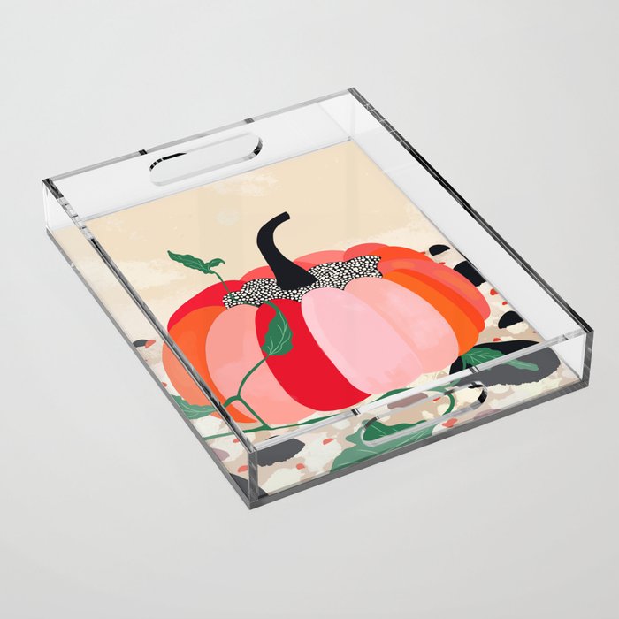 Pumpkin Acrylic Tray Gallery Image 1