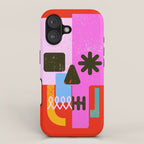 Encrypted Skull iPhone Case Gallery Image 1