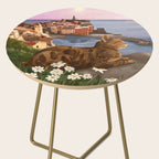Whiskers in the Wildflowers Side Table Gallery Image 2