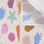 Rainbow Seashells Wall Tapestry Gallery Image 3