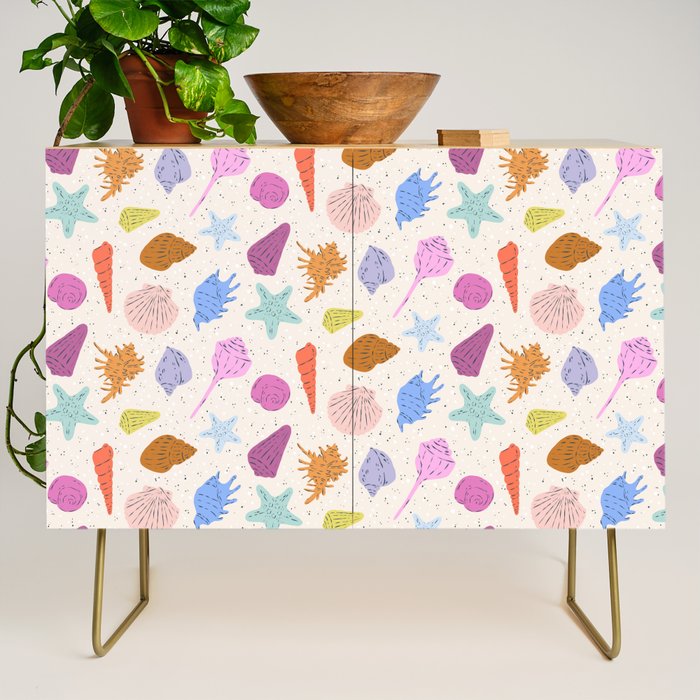 Rainbow Seashells Credenza Gallery Image 1
