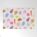 Rainbow Seashells Welcome Mat Gallery Image 1