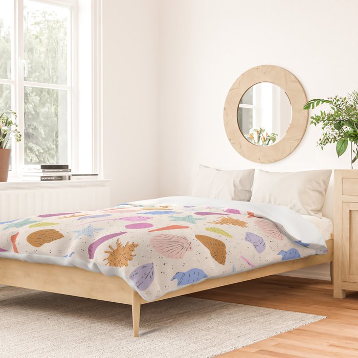 Rainbow Seashells Duvet Cover Gallery Image 2