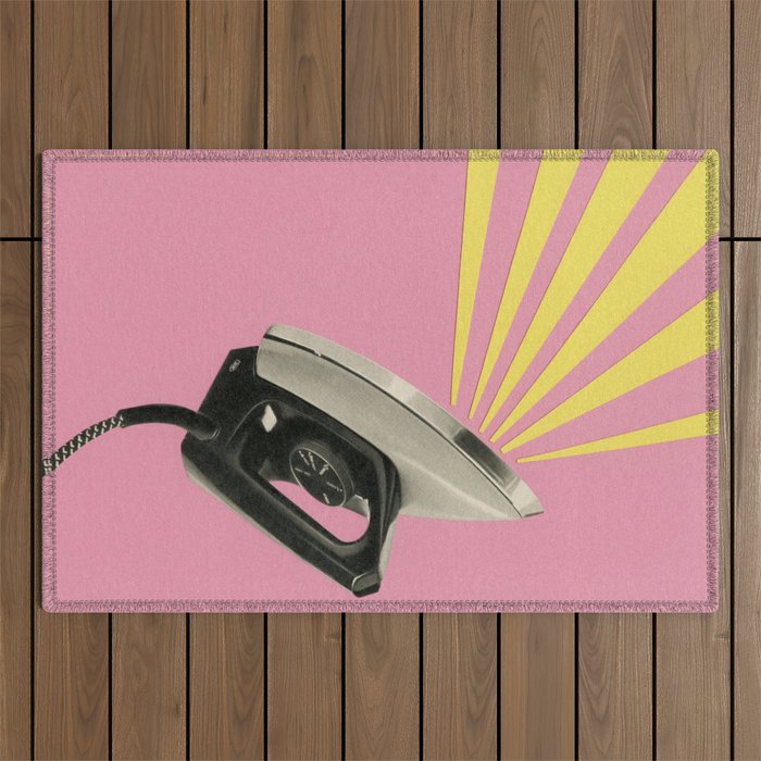 The Art of Ironing Outdoor Rug Gallery Image 1