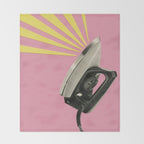 The Art of Ironing Throw Blanket Gallery Image 2