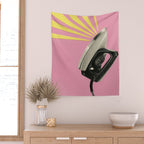 The Art of Ironing Wall Tapestry Gallery Image 2
