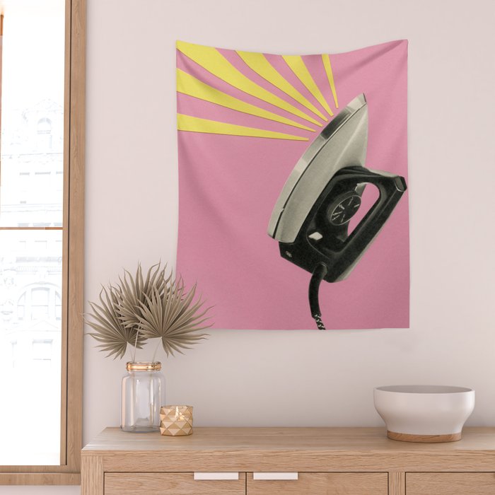 The Art of Ironing Wall Tapestry Gallery Image 2