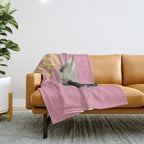 The Art of Ironing Throw Blanket Gallery Image 1