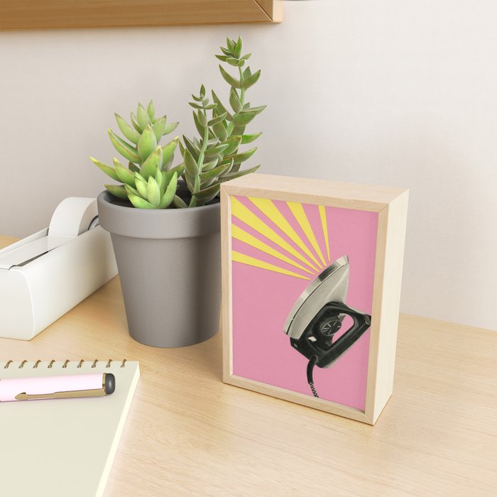 The Art of Ironing Mini Art Print Gallery Image 2