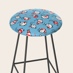 Shy shrimp - pattern Stool Gallery Image 2