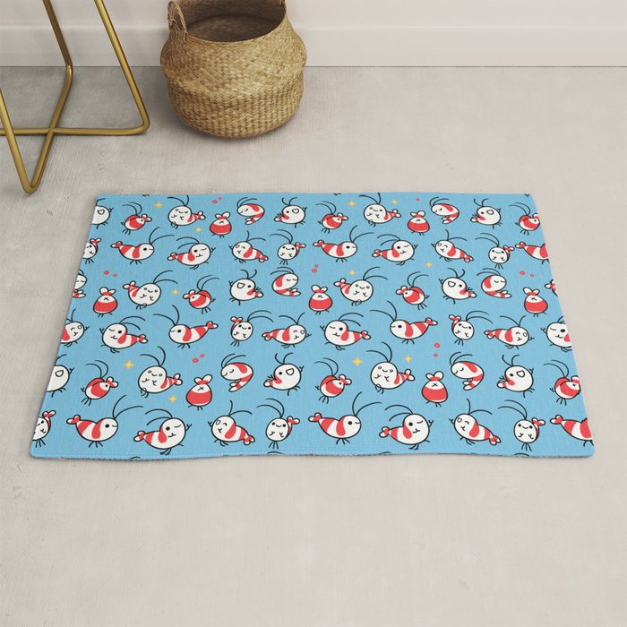 Shy shrimp - pattern Rug Gallery Image 1
