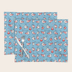 Shy shrimp - pattern Placemat Gallery Image 1