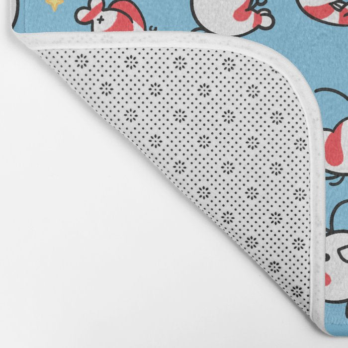Shy shrimp - pattern Bath Mat Gallery Image 2