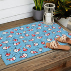 Shy shrimp - pattern Outdoor Rug Gallery Image 2