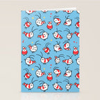 Shy shrimp - pattern Stationery Card Gallery Image 2