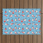 Shy shrimp - pattern Outdoor Rug Gallery Image 1