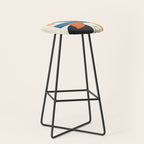 Geometric Color Play 01 Stool Gallery Image 1
