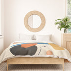 Geometric Color Play 01 Duvet Cover Gallery Image 3