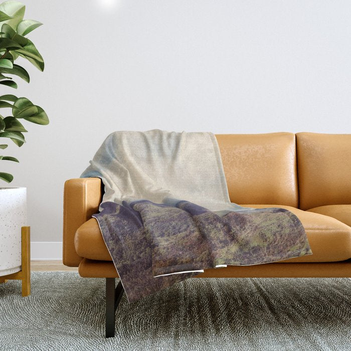 Kauai Rainbow - Hawaii Nature, Landscape Photography Throw Blanket Gallery Image 1