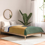 Geometric Compo 1 Filet - green Comforter Gallery Image 2