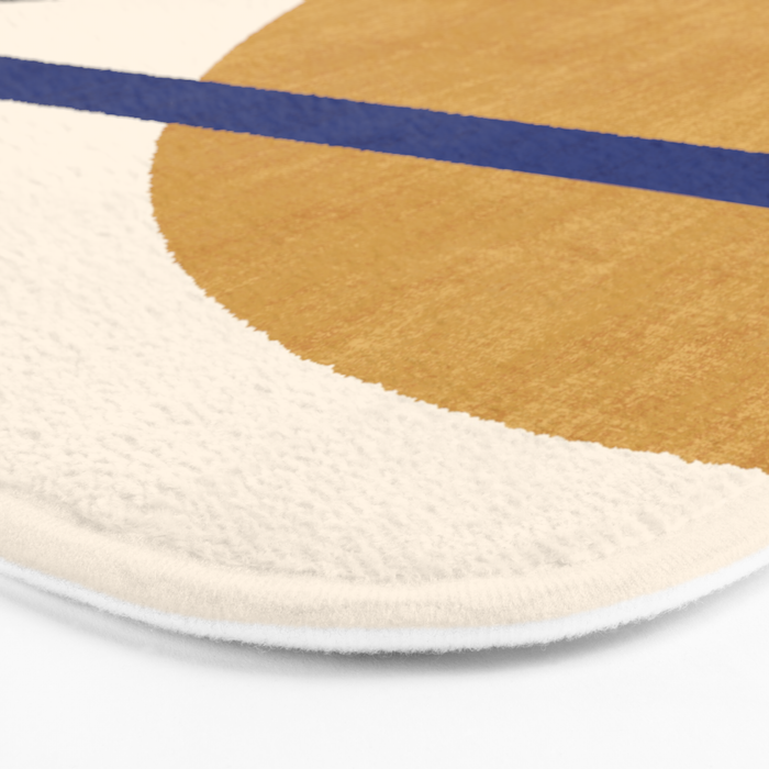 Geometric Compo 1 Filet - green Bath Mat Gallery Image 3