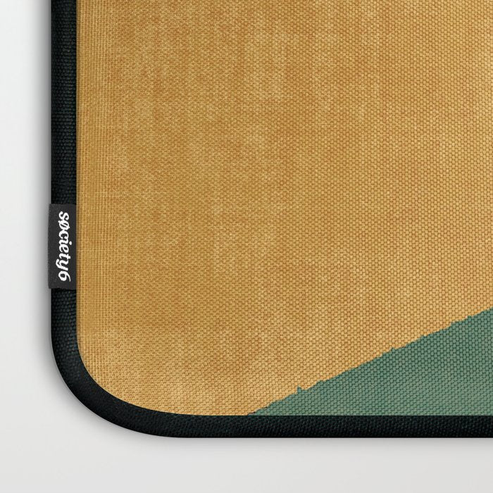 Geometric Compo 1 Filet - green Laptop Sleeve Gallery Image 3
