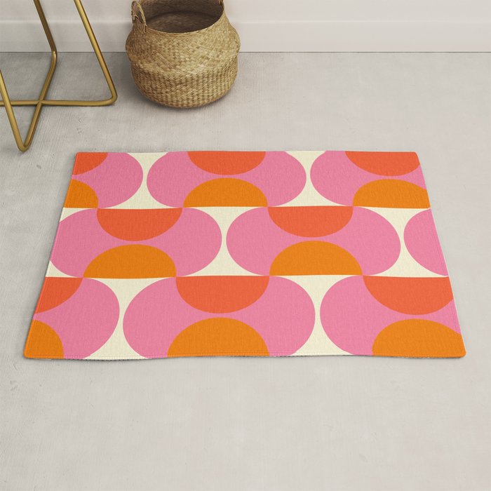 Retro Capsule Sixties Wall Mural Rug Gallery Image 1