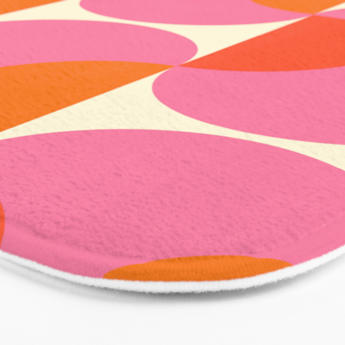 Retro Capsule Sixties Wall Mural Bath Mat Gallery Image 3