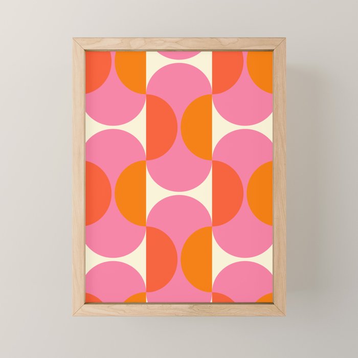Retro Capsule Sixties Wall Mural Mini Art Print Gallery Image 1