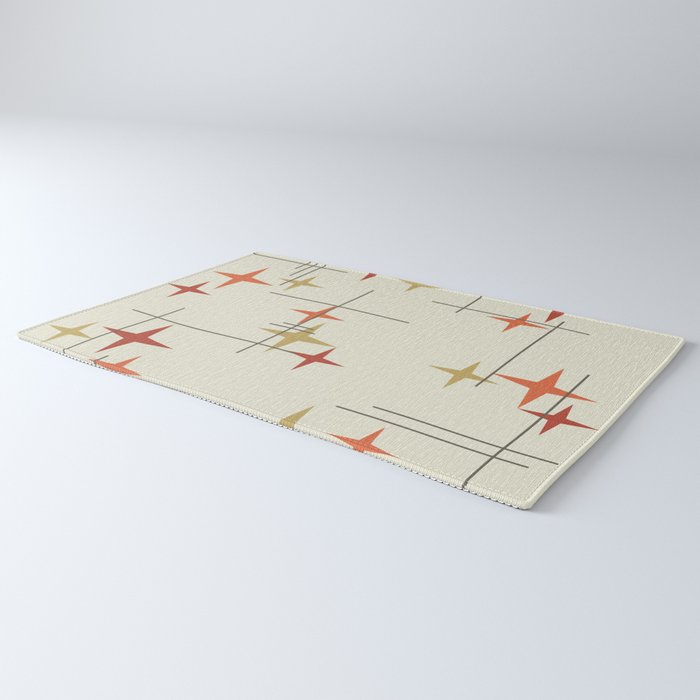 Mid Century Modern Stars Rug Gallery Image 3