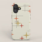 Mid Century Modern Stars iPhone Case Gallery Image 1